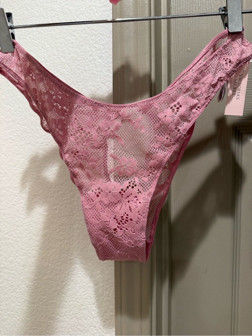 Victoria's Secret Pink Lace Cheeky Panty